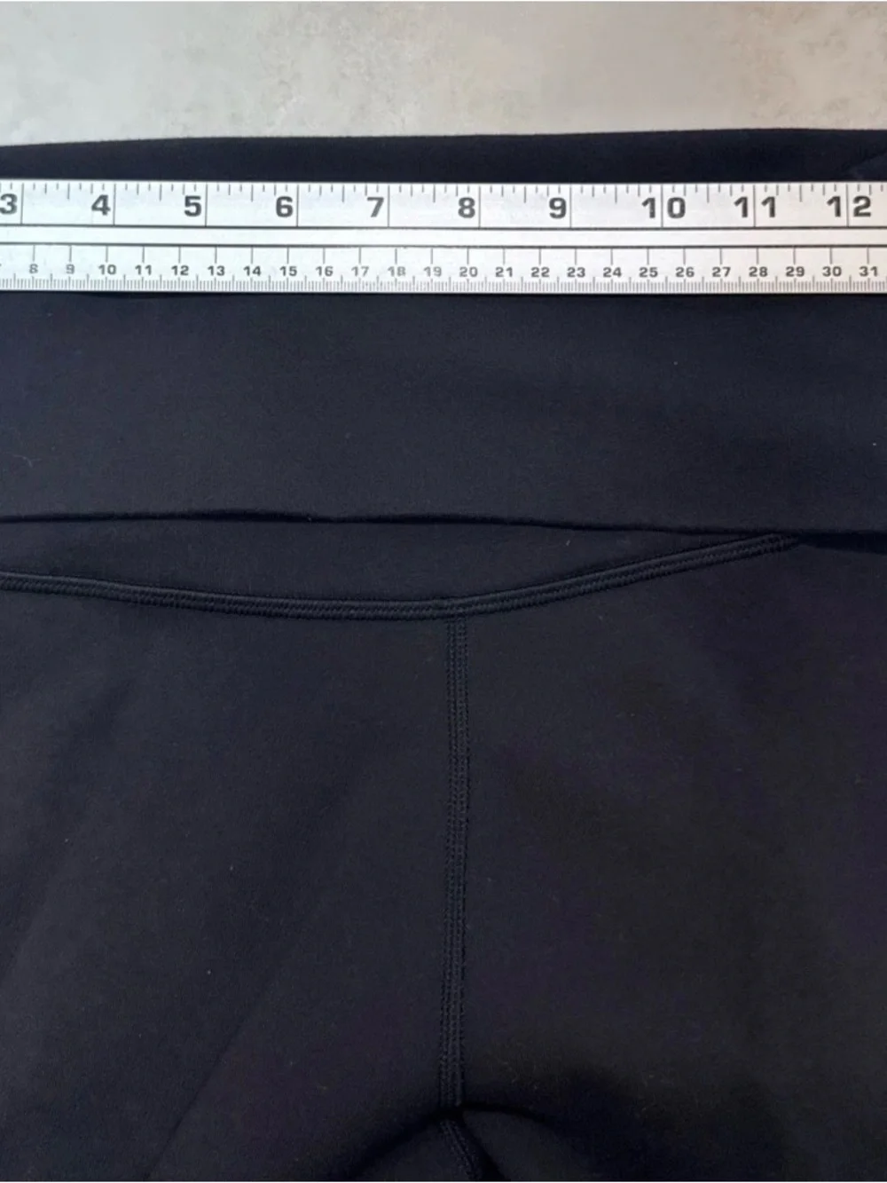 lululemon wide leg fold over yoga pants 8